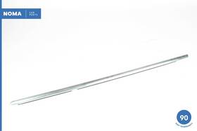 2r8325604ba Jaguar 03-08 X204 S-type Rear Left Door Exterior Window Molding Chrome Oem