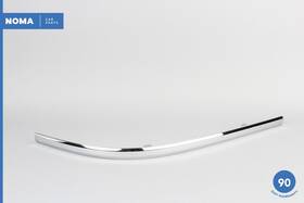 4r8317c773db Jaguar 03-08 S-type X204 Rear Left Side Bumper Blade Molding Chrome Oem