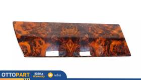 8x23-f05h17-ab Jaguar 2009-2017 Xf Front Left Door Wood Grain Trim Insert Oem