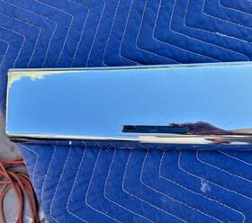 Bcc3434 Jaguar 82-93 Xjs He Series 2 Rear Bumper Center Molding Chrome Oem