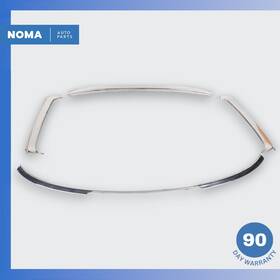 Bec25315 Jaguar 86-96 Xjs Convertible Exterior Windshield Molding Set Chrome Oem
