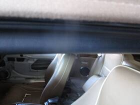 Bec25525 Jaguar Xjs Convertible Rubber Top To Glass Molding Trim Set Rare 3-pieces