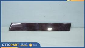 C2d5382 Jaguar 2010-2019 Xj Xjr Left Side Exterior Roof C-pillar Molding Wood Trim Oem