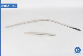 Gna2071ad Jaguar 95-97 Xj6 Vdp X300 Front Left Driver Door Window Molding Chrome Set Oem