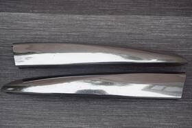 Jaguar Gx63-8142-a 2x Oem 2016 2017 2018 2019 2020 Xf Front Bumper Lower Bezel Molding Cover