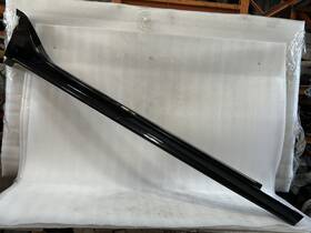 Gx6m-101d56-a Jaguar 2016 2017 2018 2019 Xf Xfr Right Side Skirt Rocker Molding Black 1ag