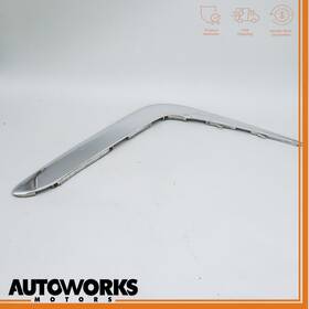Hnc6534ab Jaguar 98-03 Xj8 Xjr Vdp X308 Front Right Side Bumper Trim Molding Chrome Oem