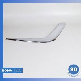 Hnc6534bb Jaguar 98-03 X308 Xj8 Xjr Front Right Passenger Bumper Trim Molding Chrome Oem