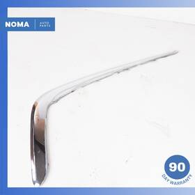 Hnc6645ab Jaguar 98-03 X308 Xj8 Xjr Rear Left Driver Side Bumper Trim Molding Chrome Oem