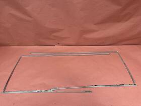 Rtc1610 Jaguar Xjs Gutter Drip Rail Molding Roof Pair And Window Oem 129k Miles