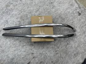 Xr844133 Jaguar 05-08 S-type Rear Right Left Side Lower Bumper Molding Chrome Oem