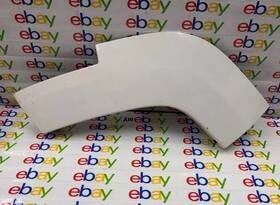 1ck69trmac Jeep 08-12 Liberty Left Rear Door Flare Wheel Molding Oem White Pw1 Scratches