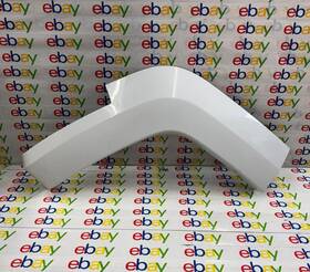 1ck84trmac Jeep 08-12 Liberty Rh Rear Right Quarter Flare Molding Oem White Pw7