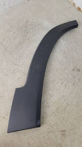 1uu89trmab Jeep 14-22 Cherokee Oem Black Rear Left Fender Flare Exterior Door Trim Molding