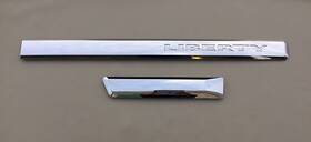 55157208aa Jeep 2008-2012 Liberty Door Trim Passenger Side Exterior Molding Chrome Oem
