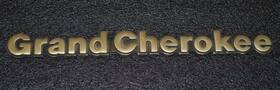 5eu31ry2 Jeep 1993-98 Grand Cherokee Gold Fender Emblem Badge Logo Symbol Name Plate