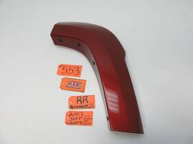 5jh88trmac-rh-65620k Jeep Fit 05-07 Liberty Rear Flare Molding Wheel Right Side Door Panel Prh Inferno Red