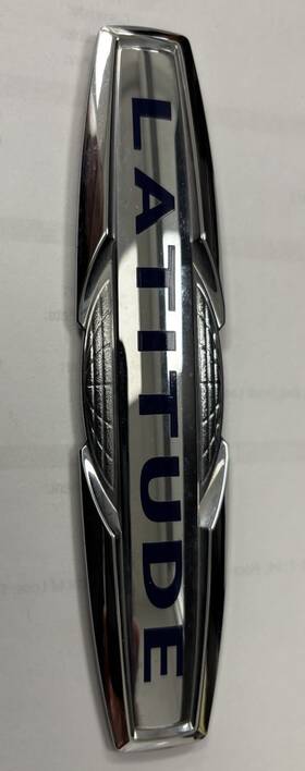 68243724aa Jeep Oem 2021-2025 Compass Latitude Rear Tailgate Logo Emblem