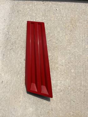 8955001037 Jeep Cherokee Xj 2 Door Rear Quarter Vent Driver C Pillar Trim Piece Ft84-ft01
