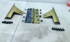 729.ch9208 Jeep/plymouth Truck Jk Wrangler Windshield Hinge/support Brackets Rescue Green Pjr 07-17 156160