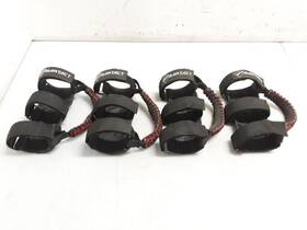 743.ch9212 Jeep/plymouth Truck Tj Jk Wrangler Bartact Black Red Paracord Grab Handles 1997-2023 145871