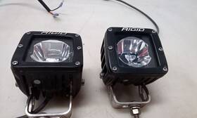 743.ch9214 Jeep/plymouth Truck Jk Wrangler Rigid Radiance D- Series Led Lights 2007-2017 145764