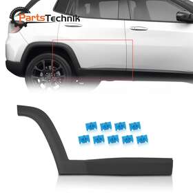 1kpch1215056 Karpal For 2017-2020 2021 Jeep Compass Rear Door Molding Ch1505111 Right Passenger Side
