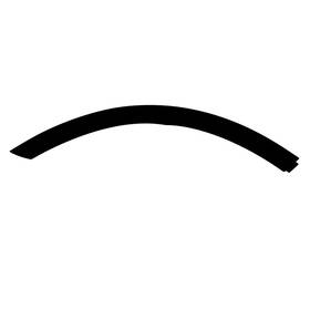 Klx-ksi-554217b-cl360a50 Karparts360 For Honda Cr-v 2012-2016 Wheel Opening Molding Passenger Side Rear Pp Plastic