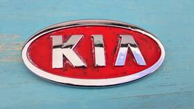0k02251770 Kia Fits Sedona Inch Red / Chrome Grille Emblem Nameplate 1998-2005 0k02251770 Kia Fits Sedona Inch Red / Chrome Grille Emblem Nameplate 1998-2005