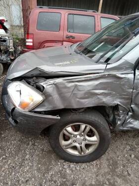 198-50771al Kia Driver Left Center Pillar Fits 05-10 Sportage 293129