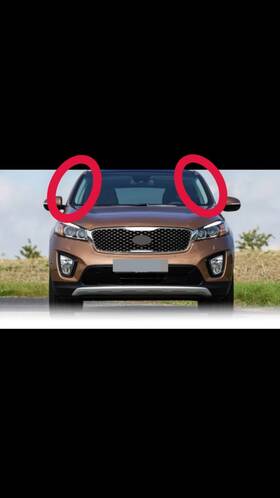 86132c5000 Kia 2016-2020 Sorento Windshield Side Trim Left And Right Molding Oem