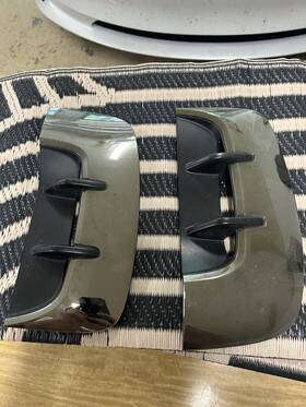 87771j5300dch Kia Oem Side Wing Air Flow Fender Intake Vent Trim Lh Rh Set For Stinger 18-21