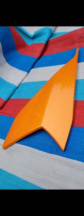 470807479a Lamborghini 470807479b 19-22 Aventador Lp770 Svj Coupe Front Bumper Left Spoiler Chick Oem