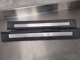 Bj3m13201bd Land Rover 14-17 Range Evoque Front Left And Right Doorstep Sill Scuff Plate Black Oem