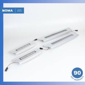Cpla13200ca Land Rover 13-19 Range L405 Illuminated Front And Rear Door Tread Scuff Plate Set Oem