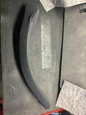 Dde790041 Land Rover 2006 - 2009 Range Sport Rear Right Wheel Arch Molding Oem Slr00104