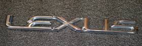 8939-abs Lexus 1998-07 Trunk Emblem Badge Logo Symbol Name Plate Chrome Lx470 Rx300 Es300