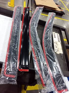 Nll-wv94716 Lightronic Used Window Visors Vent Shade For 21-25 Cadillac Escalade Esv/chevy Suburban