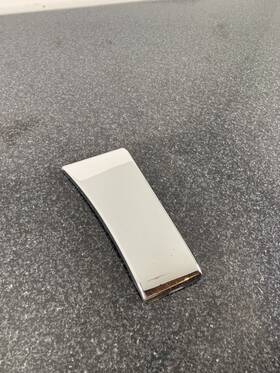 5l34-16c055 Lincoln 06-08 Mark Lt Oem Chrome Left Driver Front Fender Molding Trim