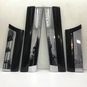 7l74-7824736-ae Lincoln 2007-2014 Navigator L Lower Chrome Door Molding Set 4 Oem Trim