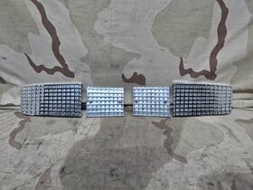 C1vb-74423a52-a Lincoln 1961 Continental Chrome Lt And Rt Outtter Rear Finishing Panels Oem