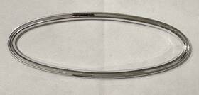 D2ly-652994-a Lincoln Original 1972-1976 Continental Mark Iv Opera Window Trim Bezel Chrome
