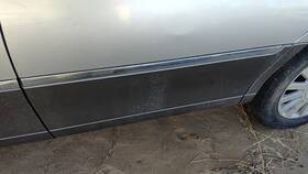 Lincoln F8vz5425557aak 98-11 Town Car Driver Left Rear Moulding From Door Back Trim Strip Silver