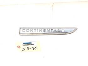 Gd9b-16179-bda Lincoln 2017-2020 Continental Left Driver Front Door Molding Emblem Trim Oem