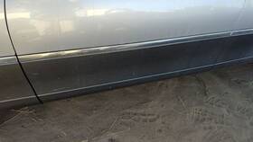 Lincoln Xw1z5420879aac 98-11 Town Car Driver Left Front Moulding From Door Trim Strip Silver