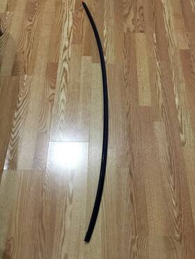 670010746 Maserati Ghibli Right Side Roof Moulding Strip Trim Oem
