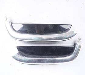 670023096 Maserati 2014-2017 Ghibli Left Right Rear Door Quarter Chrome Molding Trim Panel