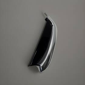 670023099 Maserati 2014-2017 Ghibli Rear Left Door Quarter Chrome Molding Trim Panel Oem