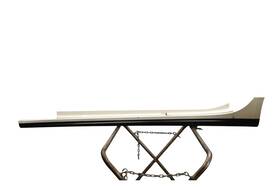 670028814 Maserati 14-22 Ghibli M157 Left Side Rocker Panel Skirt Molding White Oem