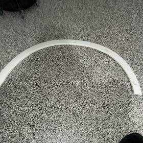 670049027sx Maserati 2017 2018 2019 2020 Levante Wheel Arch Flare Fender Molding Rear Left